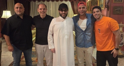 تركي آل الشيخ ورامي إمام ومحمد إمام