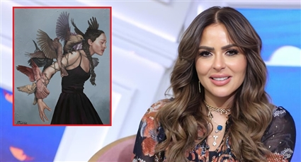 القصة الكاملة لاتهام مها الصغير بسرقة لوحة فنانة دنماركية … عرضت في برنامج "معكم" وهذا ما قالته منى الشاذلي