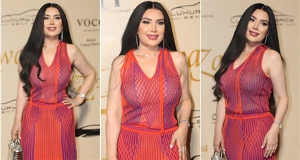 أول ظهور لـ عبير صبري بعد الطلاق