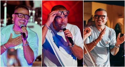 عمرو دياب من حفل في سيدي حنيش بالساحل الشمالي
