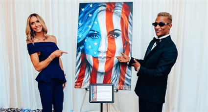 محمد رمضان ولارا ترامب