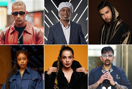  محمد رمضان ورونالدينيو في أغنية عالمية مع المغربي منعم السليماني ومخرج بوليوود غورانغ دوشي