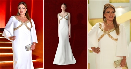 ليلى علوي وفستانها