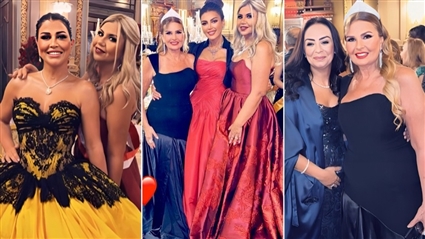 النجوم في حفل &quot;جراند بول&quot; بقصر عابدين