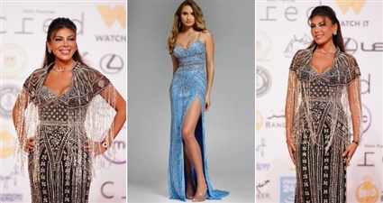 #شرطة_الموضة: ريهام حجاج بفستان مطرز بالكامل سعره 52 ألف جنيه ... أجرت عليه تعديلات