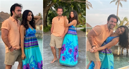 شريف رمزي وريهام ايمن في صور رومانسية