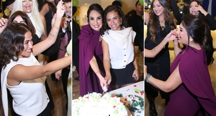 احتفلت الفنانة أمل رزق وابنتها لما كتكت بعيد ميلاهما وسط حضور من عدد من الفنانين من بينهم نرمين الفقي ونهال عنبر وأسامة منير