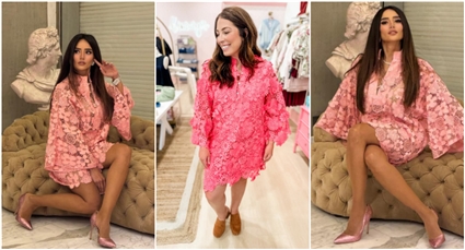 زينة وفستانها