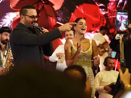 رامي عياش في حفل زفاف ابنة محمد عبد المتعال