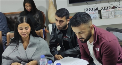 حسني شتا ومنة عرفة