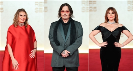 جوني ديب ويسرا وكارول سماحة