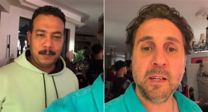 هشام ماجد وشبيه مصطفى غريب