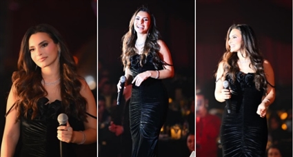 كارمن سليمان تشعل أضخم حفلات رأس السنة بأغاني "لينا رقصة" و "أصح غلطه" في القاهرة الجديدة 
