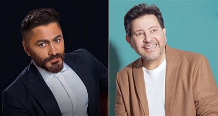 هاني شاكر وتامر حسني