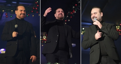 النجم اللبناني وائل جسار في حفل بالقاهرة قدم فيه باقة من أشهر أغاني الطرب الشرقي والرومانسية