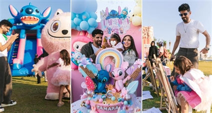 حمدي الميرغني وإسراء عبد الفتاح وابنتهما