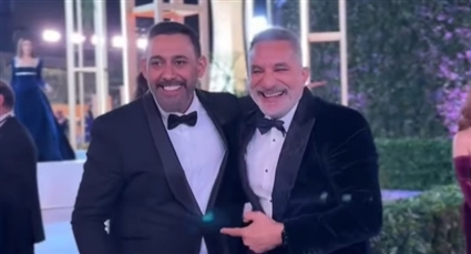 باسم يوسف وعمرو مصطفى