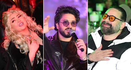 مصطفى حجاج ومها أحمد وأمير شاهين