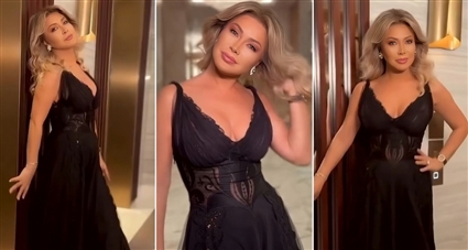نوال الزغبي تستعرض رشاقتها بفستان أسود أنيق … استغنت عن هذه القطعة في التصميم الأصلي