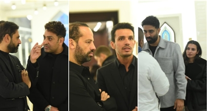 عزاء والد أحمد إبراهيم