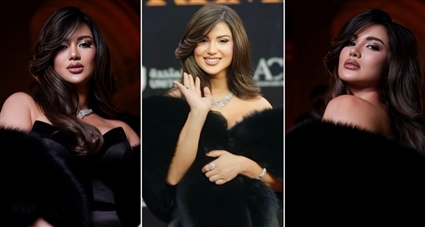 هدى الاتربي في حفل الشركة المتحدة للخدمات الإعلامية وإعلان بروموهات مسلسلات رمضان 2026 بدار الأوبرا الحديثة بمدينة الثقافة والفنون بالعاصمة الإدارية الجديدة 