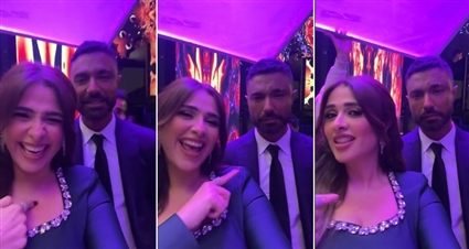 ياسمين عبد العزيز وكريم فهمي