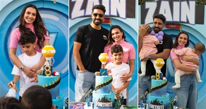 عيد ميلاد ابن كارمن سليمان