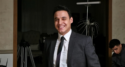 الفنان الشاب أبانوب بولس يقدم دور وكيل نيابة في (السرايا الصفرا)