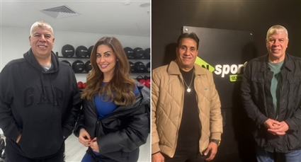 شوبير مع نجوم الغناء في برنامج (الوش التاني) في رمضان