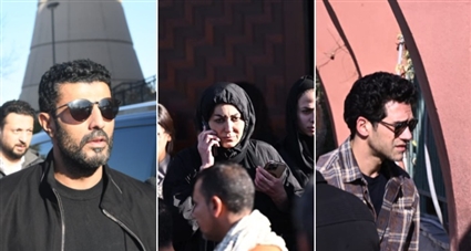 جنازة والد مي عمر