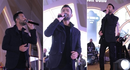 حفل هيثم شاكر في خيمة وناسة