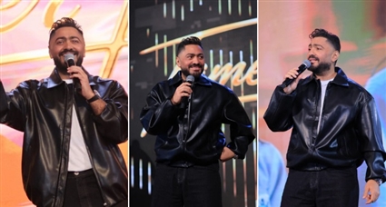 تامر حسني في خيمة رمضانية