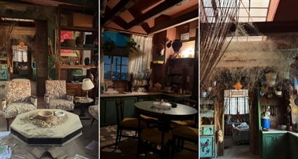 يمر منزل عباس الريس في مسلسل إفراج، بتغيرات كثيرة، خلال 12 عاما، منذ شهد دماء ساكنيه تسيل على الأرض دون ذنب اقترفوه، مرورا بتحوله لمكان مهجور يسكنه العنكبوت، حتى دبت فيه الحياة، وعرف الحب طريقه مجددا.