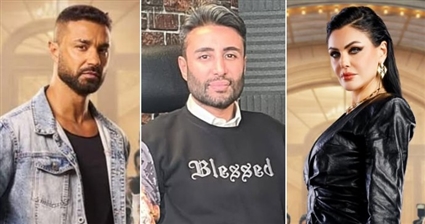 دارين حداد وسعيد رمزي وكريم فهمي