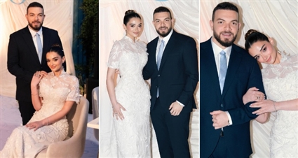 خطوبة ملك أحمد زاهر وشريف عمرو الليثي