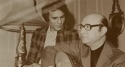 عبد الحليم حافظ ومحمد عبد الوهاب