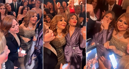 ليلى علوي ولميس الحديدي وإلهام شاهين