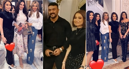 بسمة وهبة ودرة وأحمد العوضي وبوسي شلبي