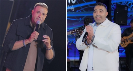 محمد نور وصابرين النجيلي وعدوية يشعلون إحتفالية عالمية فى العبور