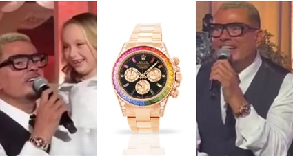 عمرو دياب وساعته