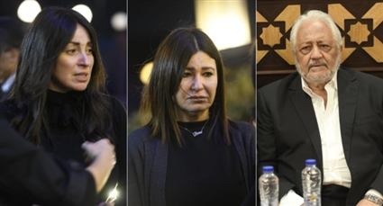 عزاء والد الإعلامية دينا رامز