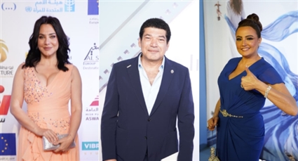 باسم سمرة وبشرى وسلاف فواخرجي