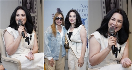 ندوة سلاف فواخرجي في مهرجان أسوان لسينما المرأة