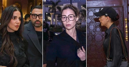 عزاء والد منة شلبي