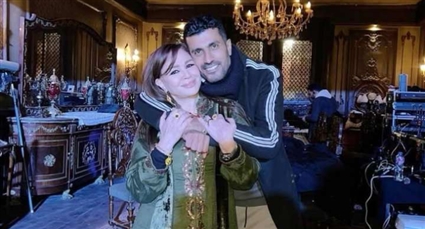 محمد سامي وإلهام شاهين