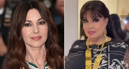 فيفي عبده ومونيكا بيلوتشي