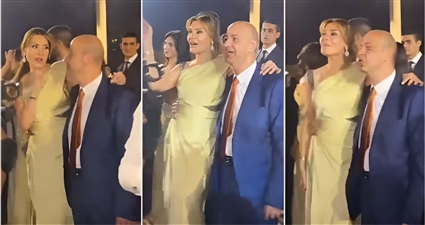 عمرو أديب ودينا طلعت