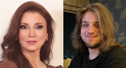 نورا رحال وابنها