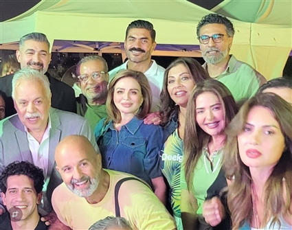 اجتماع الفنانين مع أشرف زكي لمناقشة حق الأداء العلني