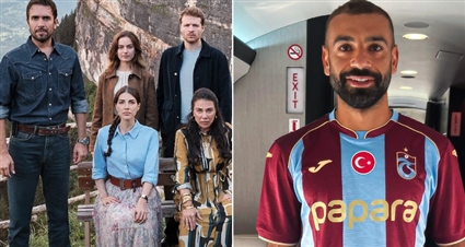 محمد صلاح وبوستر مسلسل هذا البحر سوف يفيض